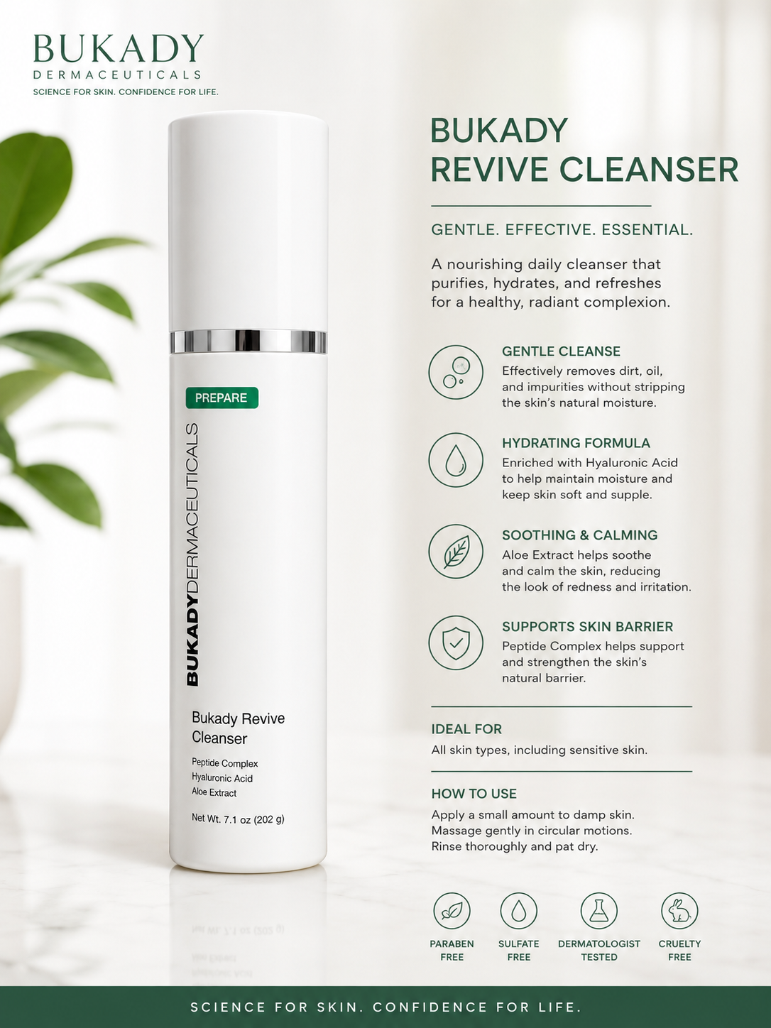 Bukady Revive Cleanser