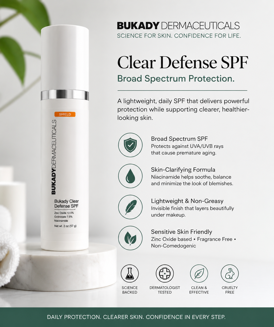 Bukady Clear Defense SPF
